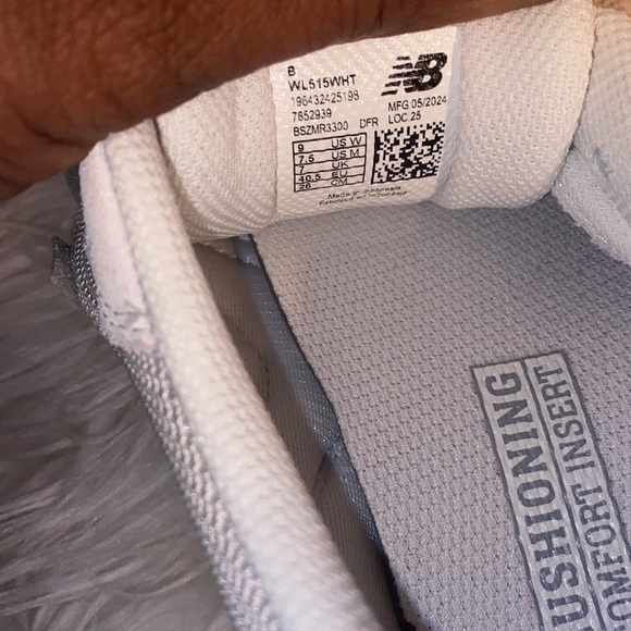 New Balance  515 White Sneakers - Picture 3 of 6